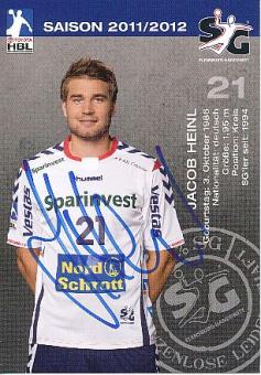 Jacob Heinl  SG Flensburg Handewitt  Handball Autogrammkarte original signiert 