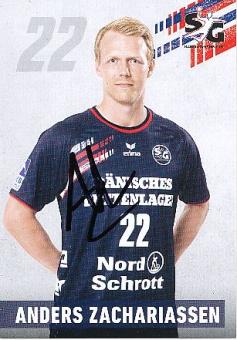 Anders Zachariassen  SG Flensburg Handewitt  Handball Autogrammkarte original signiert 