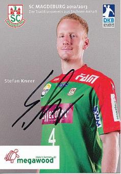 Stefan Kneer  SC Magdeburg   Handball Autogrammkarte original signiert 