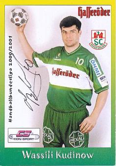 Wassili Kudinow  SC Magdeburg   Handball Autogrammkarte original signiert 