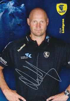 Ola Lindgren   Rhein Neckar Löwen   Handball Autogrammkarte original signiert 