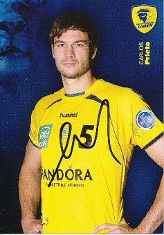 Carlos Prieto  Rhein Neckar Löwen   Handball Autogrammkarte original signiert 