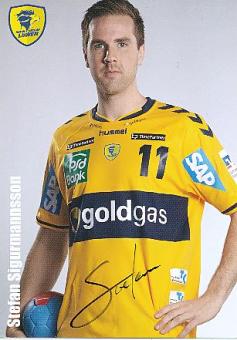 Stefan Sigurmannsson  Rhein Neckar Löwen   Handball Autogrammkarte original signiert 