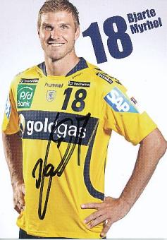 Bjarte Myrhol  Rhein Neckar Löwen   Handball Autogrammkarte original signiert 