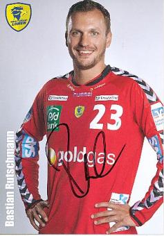 Bastian Rutschmann    Rhein Neckar Löwen   Handball Autogrammkarte original signiert 
