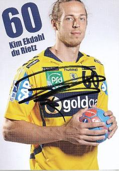 Kim Ekdahl Du Rietz  Rhein Neckar Löwen   Handball Autogrammkarte original signiert 