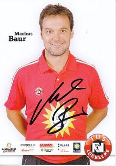 Markus Baur   TuS Nettelstedt Lübbecke  Handball Autogrammkarte original signiert 