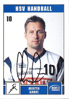 Morten Bjerre  HSV  Hamburger SV  Handball Autogrammkarte original signiert 