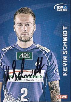 Kevin Schmidt HSV  Hamburger SV  Handball Autogrammkarte original signiert 