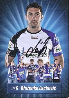 Blazenko Lackovic  HSV  Hamburger SV  Handball Autogrammkarte original signiert 