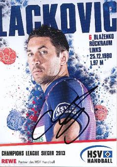 Blazenko Lackovic  HSV  Hamburger SV  Handball Autogrammkarte original signiert 