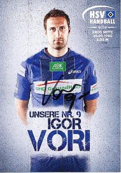 Igor Vori  HSV  Hamburger SV  Handball Autogrammkarte original signiert 