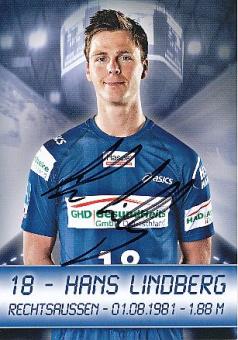 Hans Lindberg   HSV  Hamburger SV  Handball Autogrammkarte original signiert 