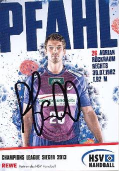 Adrian Pfahl   HSV  Hamburger SV  Handball Autogrammkarte original signiert 
