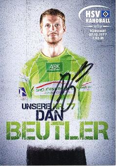 Dan Beutler   HSV  Hamburger SV  Handball Autogrammkarte original signiert 