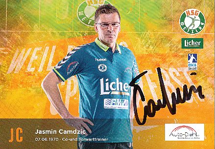 Jasmin Camdiz   HSG Wetzlar  Handball Autogrammkarte original signiert 
