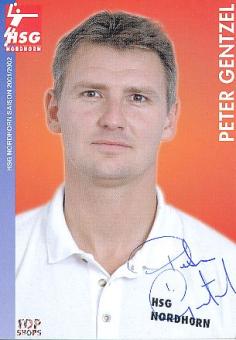 Peter Gentzel   HSG Nordhorn  Handball Autogrammkarte original signiert 