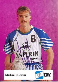 Michael Klemm  TSV Dormagen  Handball Autogrammkarte original signiert 