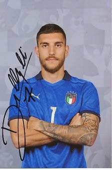 Lorenzo Pellegrini  Italien  Fußball  Autogramm Foto  original signiert 