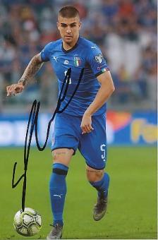 Gianluca Mancini  Italien  Fußball  Autogramm Foto  original signiert 