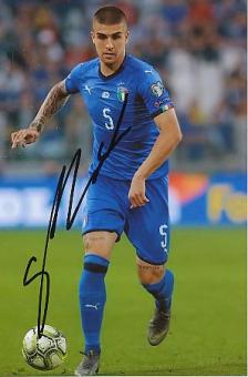 Gianluca Mancini  Italien  Fußball  Autogramm Foto  original signiert 