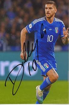 Lorenzo Pellegrini  Italien  Fußball  Autogramm Foto  original signiert 