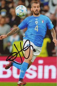 Leonardo Spinazzola  Italien  Europameister EM 2020  Fußball  Autogramm Foto  original signiert 