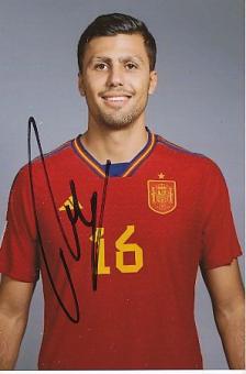 Rodri   Spanien  Fußball  Autogramm Foto  original signiert 
