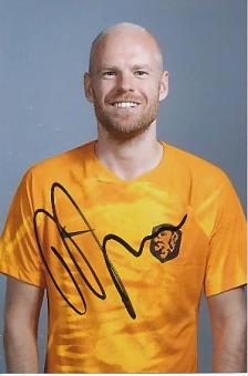 Davy Klaassen   Holland  Fußball  Autogramm Foto  original signiert 