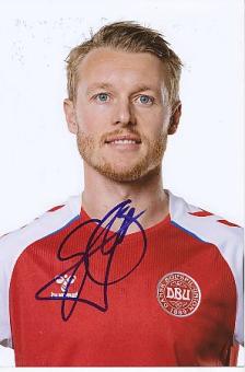 Simon Kjaer   Dänemark  Fußball  Autogramm Foto  original signiert 