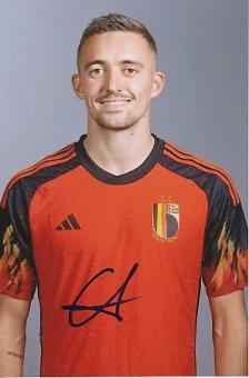 Timothy Castagne   Belgien  Fußball  Autogramm Foto  original signiert 