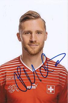 Silvan Widmer   Schweiz  Fußball  Autogramm Foto  original signiert 
