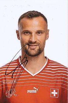 Haris Seferovic   Schweiz  Fußball  Autogramm Foto  original signiert 