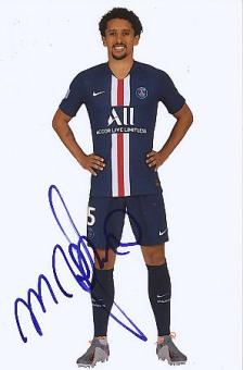 Marquinhos   PSG Paris Saint Germain  Fußball  Autogramm Foto  original signiert 