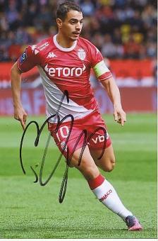 Ben Yedder   AS Monaco  Fußball  Autogramm Foto  original signiert 