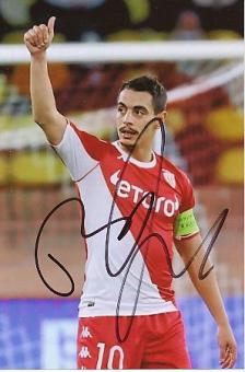 Ben Yedder   AS Monaco  Fußball  Autogramm Foto  original signiert 