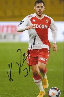 Kevin Volland   AS Monaco  Fußball  Autogramm Foto  original signiert 