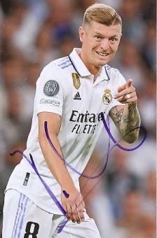 Toni Kroos  Real Madrid  Fußball  Autogramm Foto  original signiert 