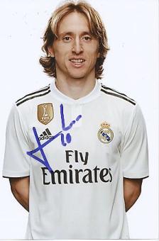 Luka Modric   Real Madrid  Fußball  Autogramm Foto  original signiert 