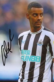 Alexander Isak   Newcastle United  Fußball  Autogramm Foto  original signiert 