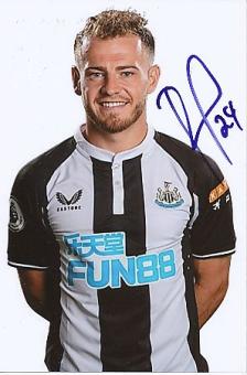Ryan Fraser   Newcastle United  Fußball  Autogramm Foto  original signiert 