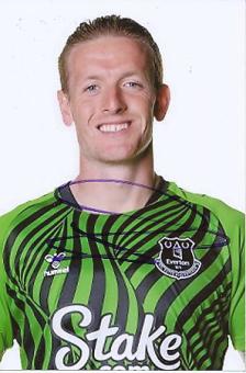 Jordan Pickford   FC Everton  Fußball  Autogramm Foto  original signiert 