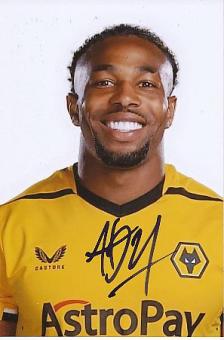 Adama Traore  Wolverhampton Wanderers  Fußball  Autogramm Foto  original signiert 