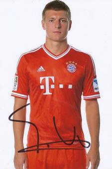 Toni Kroos  FC Bayern München  Foto mit Unterschrift-Signature- 1478 