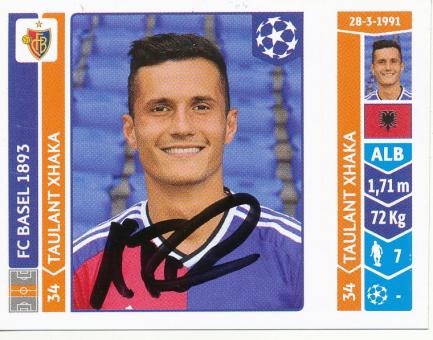 Taulant Xhaka  FC Basel  2014/15  CL Panini Sticker - 10554 