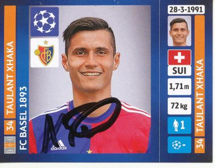 Taulant Xhaka  FC Basel  2013/14  CL Panini Sticker - 10555 