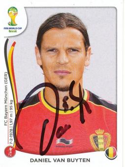 Daniel van Buyten   Belgien   WM 2014 Panini Sticker - 10525 