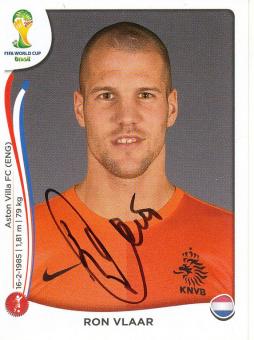 Ron Vlaar  Holland   WM 2014 Panini Sticker - 10528 