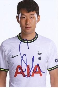 Heung Min Son   Tottenham Hotspur  Fußball  Autogramm Foto  original signiert 