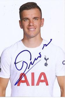 Giovani Lo Celso   Tottenham Hotspur  Fußball  Autogramm Foto  original signiert 